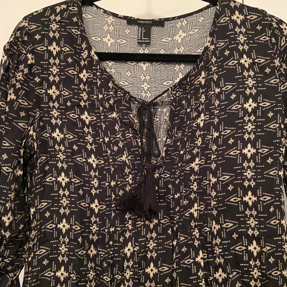 Forever 21 Patterned Mini Dress